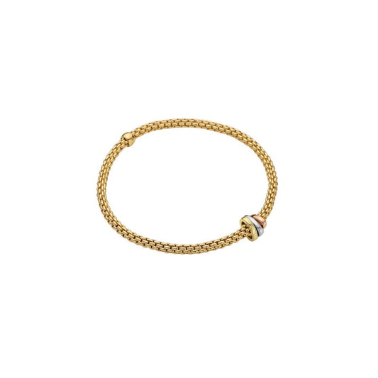 Fope Flex'it Prima Triple Rondel Bracelet