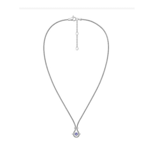 John Hardy Tanzanite and Diamond Necklace