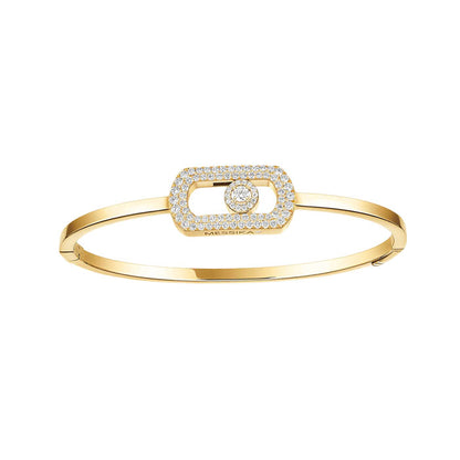 Messika So Move Pavé Diamond Bangle
