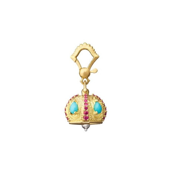 Paul Morelli Raja Turquoise and Diamond Bell