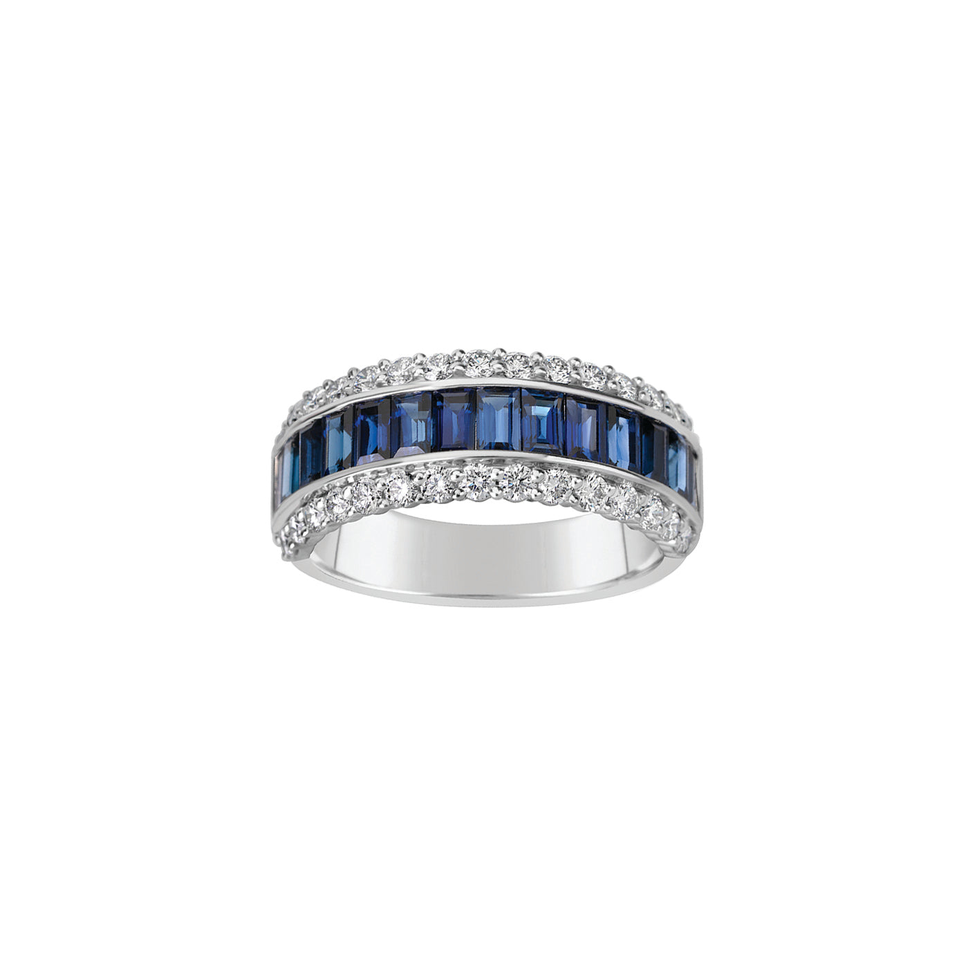 Diamond and Sapphire Band