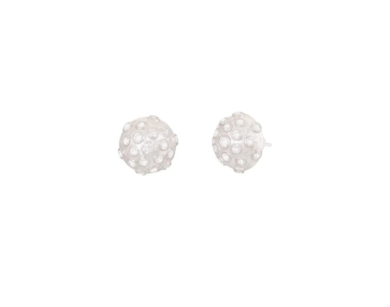 Gurhan Pointelle Couture Diamond Stud Earrings