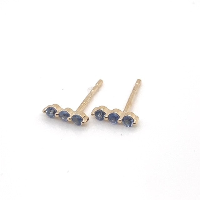 Sapphire Stud Earrings