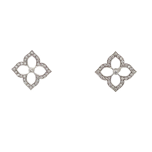 Gumuchian Lotus Stud Earrings