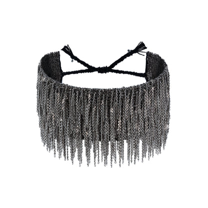 Marie Laure Chamorel Woven Cuff Bracelet