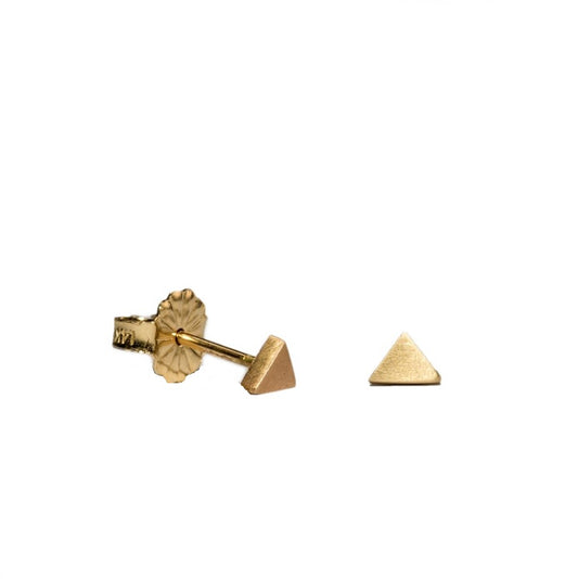 Yellow Gold Stud Earrings