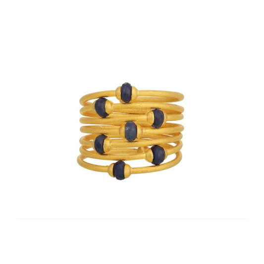 Gurhan Rain Blue Sapphire Ring