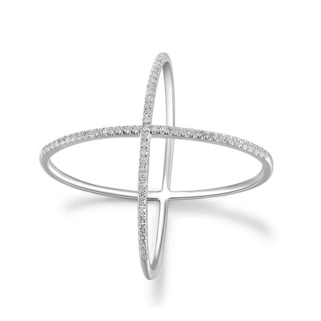 White Gold Diamond Ring