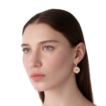 Temple St. Clair Sole Mandala Earrings