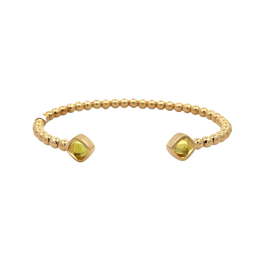 Gumuchian Yellow Sapphire Cuff Bracelet