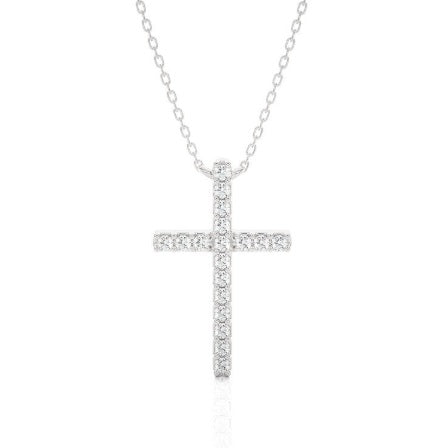 Diamond Cross Pendant