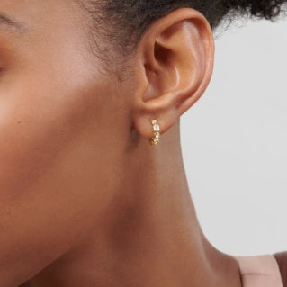 Kwiat Petite Diamond Hoop Earrings