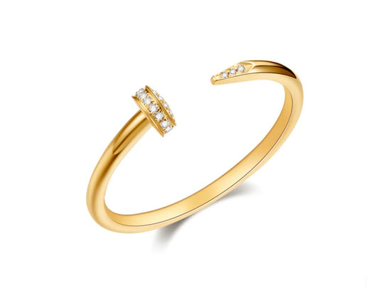 Diamond Cuff Ring