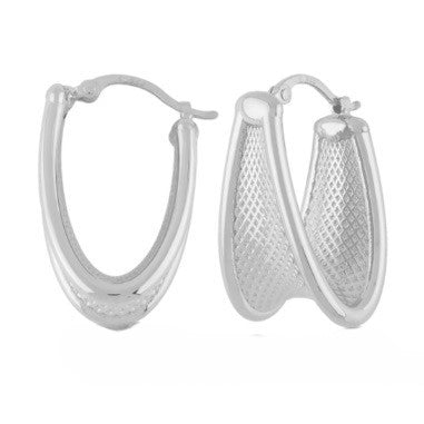 Sterling Silver Hoop Earrings