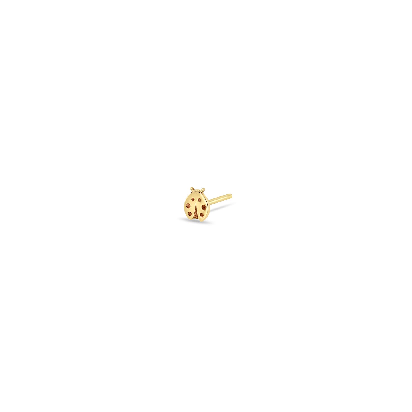 Zoe Chicco Single Lady Bug Stud Earring