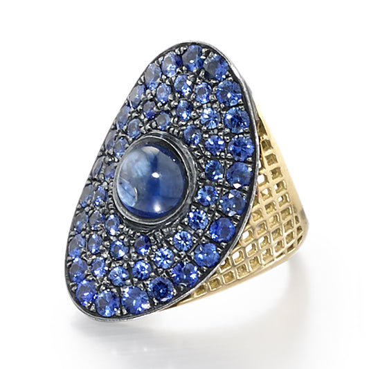 Ray Griffiths Blue Sapphire Ring