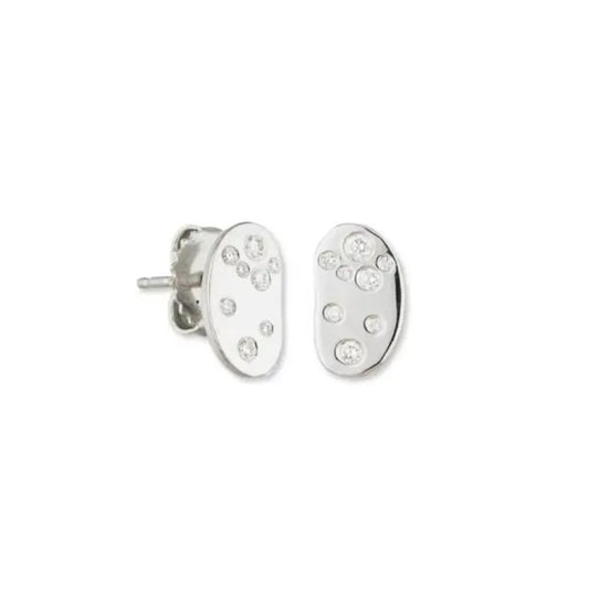 Lika Behar "DORA BEAN" Diamond Stud Earrings