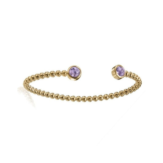 Gumuchian Nutmeg Pink Sapphire Cuff Bracelet