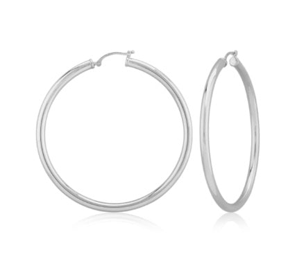 Sterling Silver Hoop Earrings