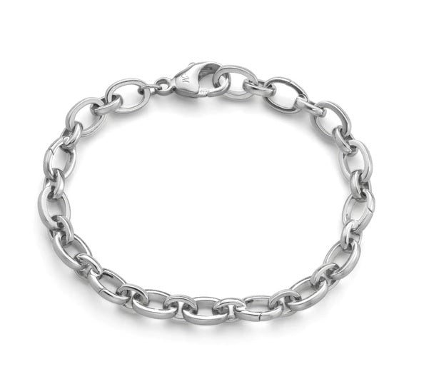 Monica Rich Kosan Silver Charm Bracelet