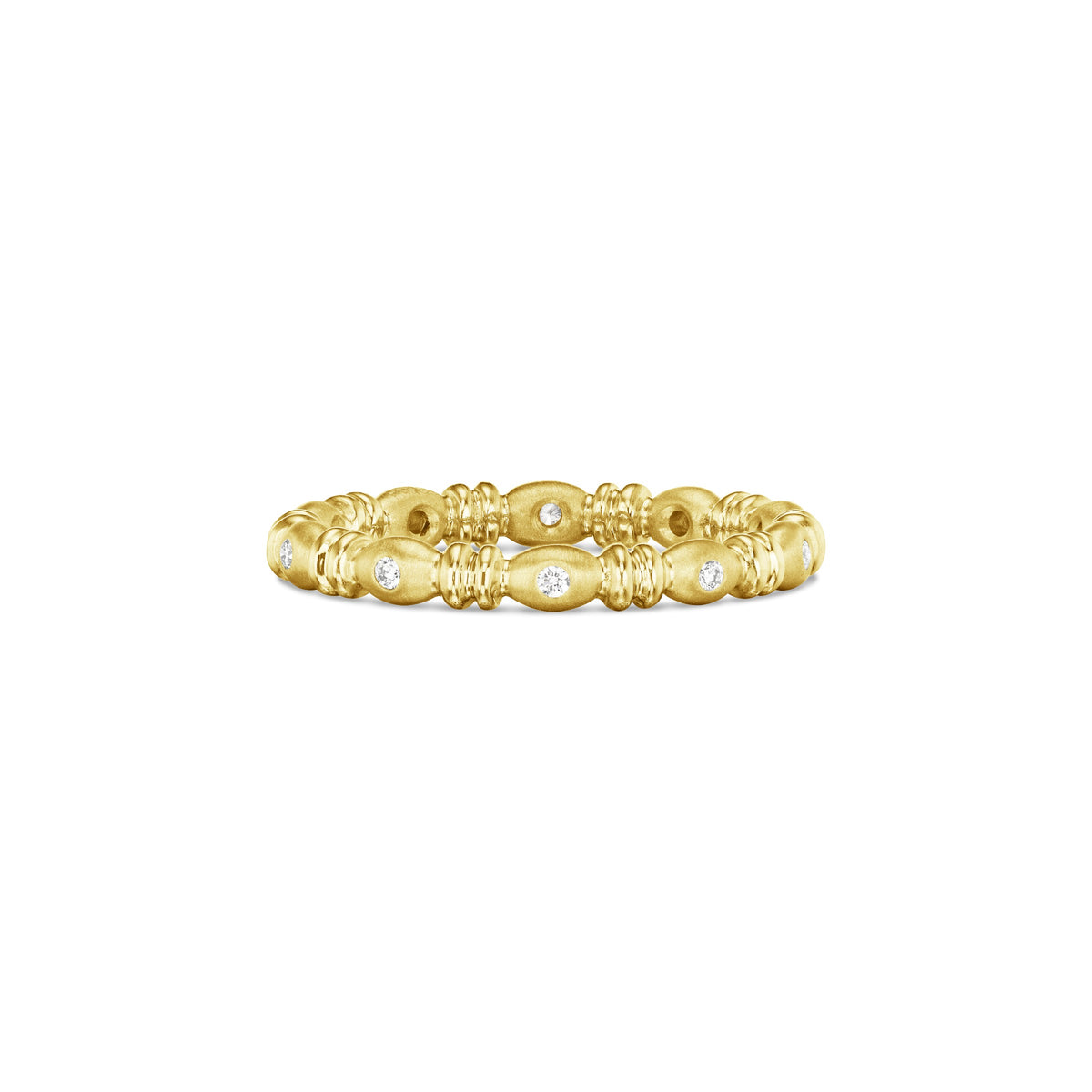 Chris Correia Skinny Gumdrop Diamond Band Ring