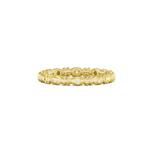 Chris Correia Skinny Gumdrop Diamond Band Ring