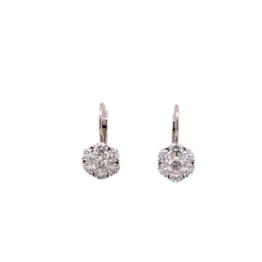 Suna Diamond Drop Earrings