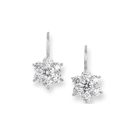 Suna Diamond Drop Earrings