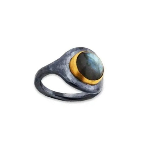 Lika Behar Jellybonbon Labradorite Signet Ring