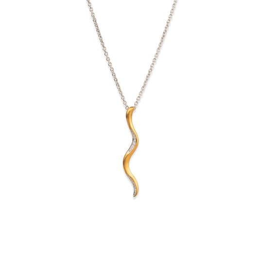 Lika Behar Swiggle Diamond Pendant