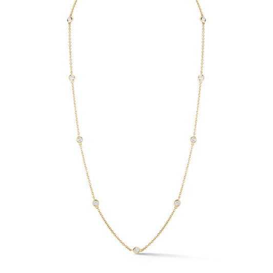 Diamond By The Yard Necklace