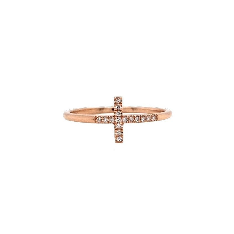 Diamond Cross Ring