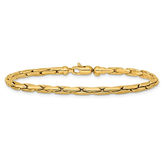 Yellow gold Fancy Link Bracelet