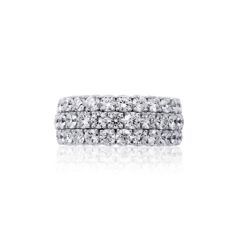 Picchiotti Xpandable Round Cut Diamond Eternity Band