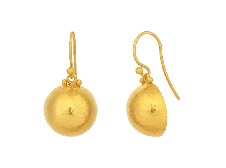 Gurhan Spell Button Drop Earrings