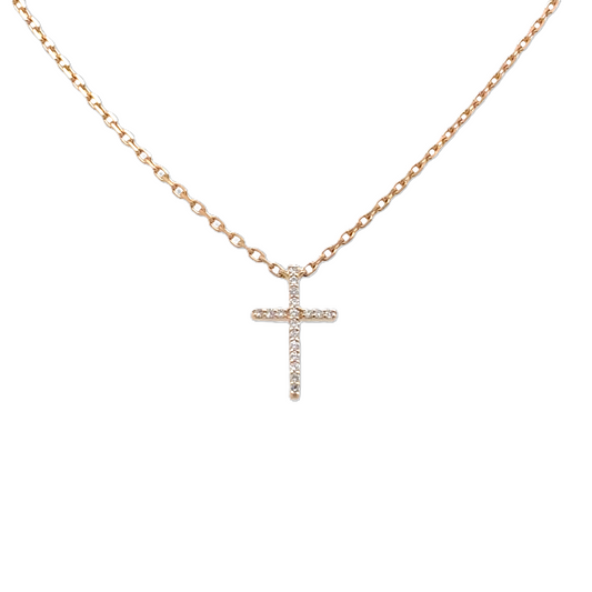 Diamond Cross Pendant