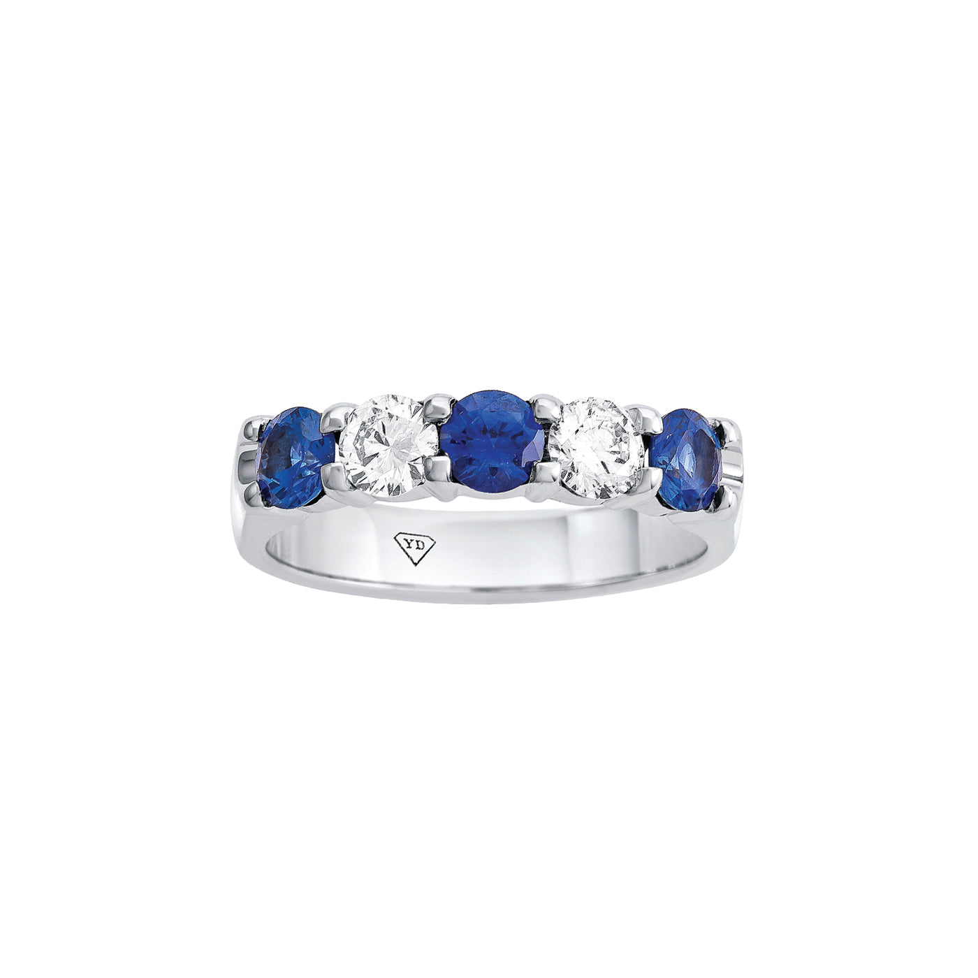 Diamond and Sapphire Band