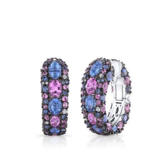 Robert Procop Sapphire Earrings