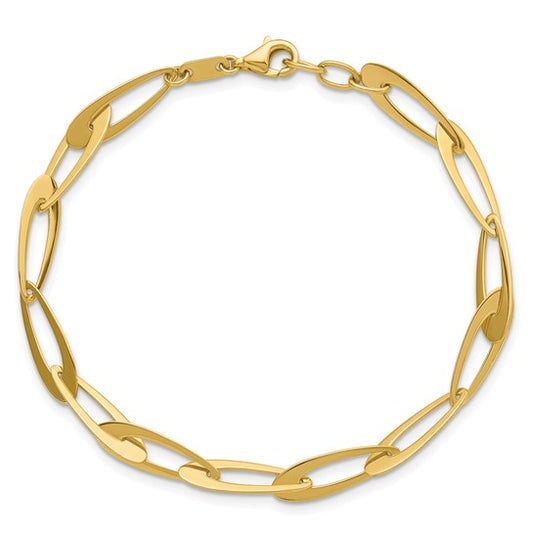 Yellow Gold Link Bracelet