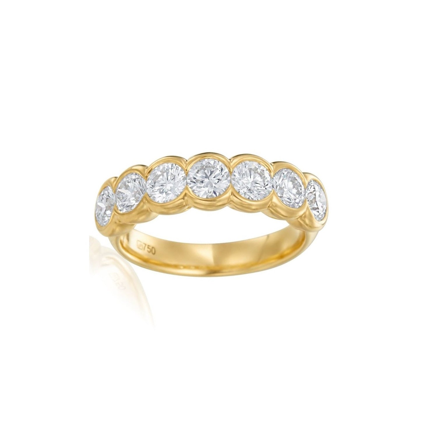 Gumuchian Moonlight Diamond Band