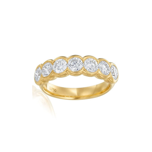 Gumuchian Moonlight Diamond Band
