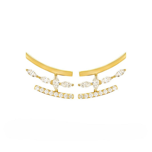 Etho Maria Diamond Climber Earrings