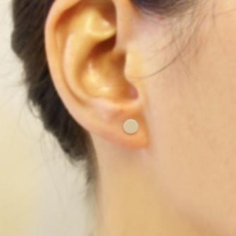 Yellow Gold Stud Earrings