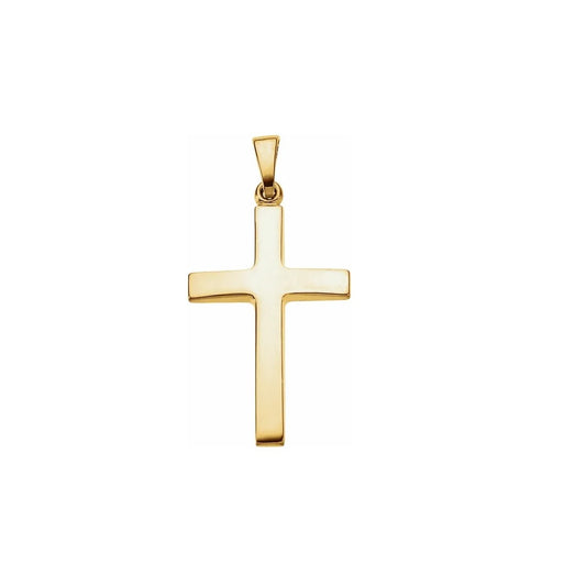 Yellow Gold Cross Pendant