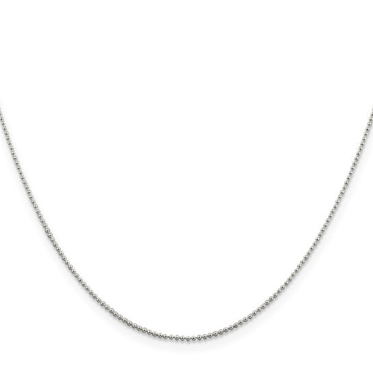 Sterling Silver Bead Chain
