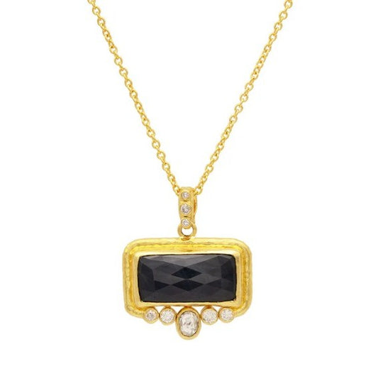 Gurhan Muse Gold Sapphire & Diamond Pendant