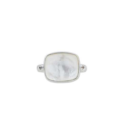 Lika Behar Silver Mother of Pearl Ring