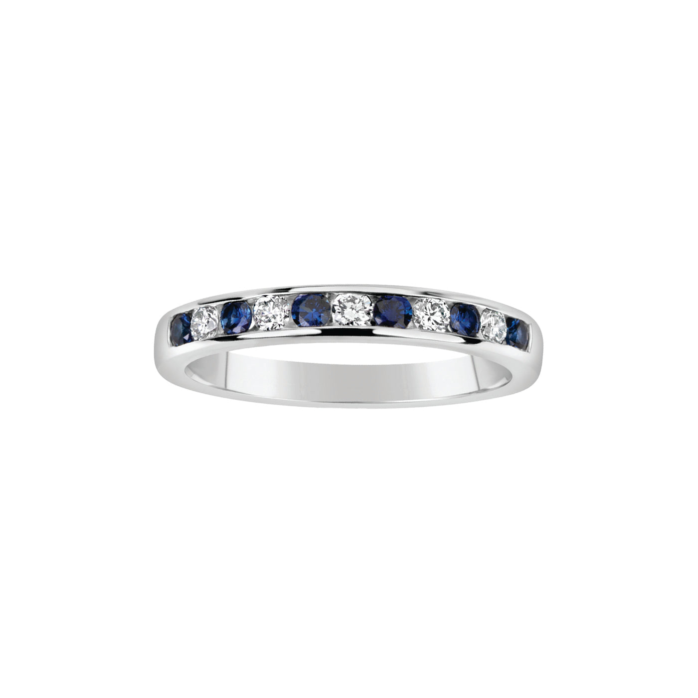 Diamond and Sapphire Band