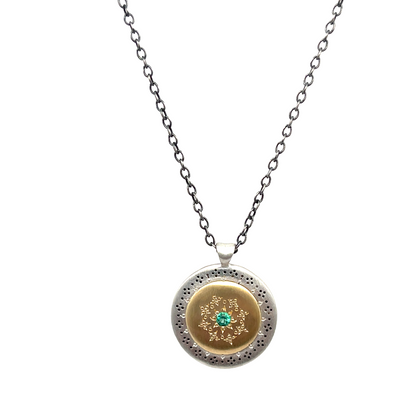 Adel Chefridi Seeds of Harmony Emerald Pendant