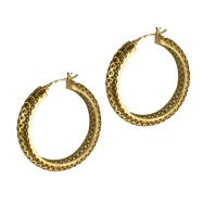 Ray Griffiths Crownwork® Hoop Earrings